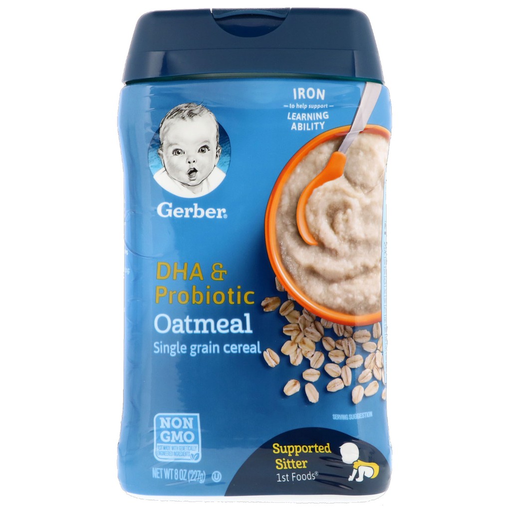 gerber oatmeal cereal