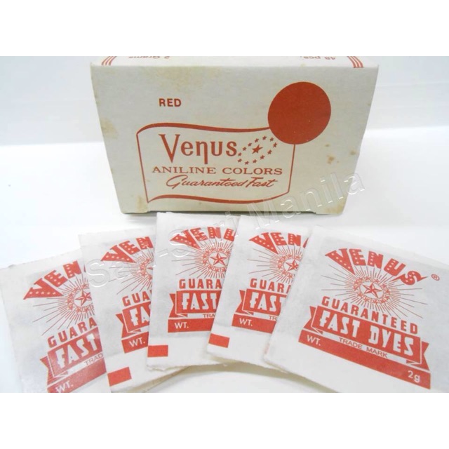 Venus fabric dyes (RETAIL) Shopee Philippines