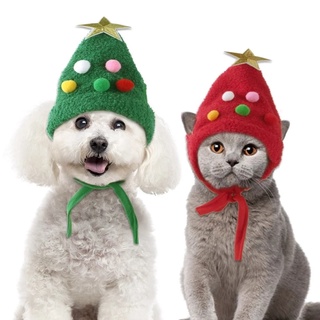 ♘℡✁Xmas Cartoon Elk Hat Small / Medium Puppy Dog Cat Costume Cosplay Hats/ Cute Pet Dog Cat Christma
