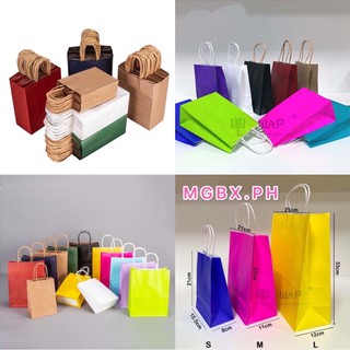Kraft Paper bag PA-301 /Party Gift Bag/Hand Bag(20pcs/pack)