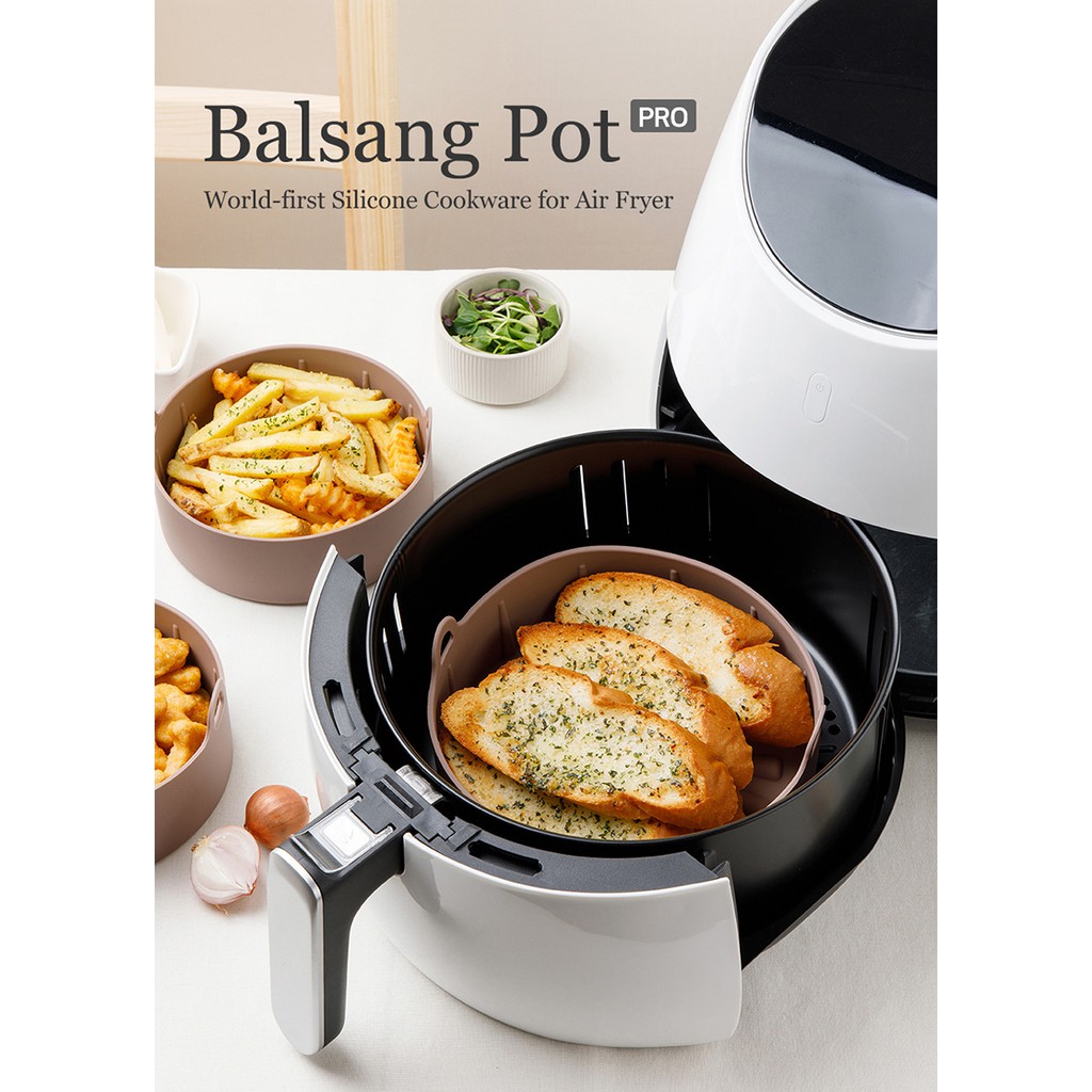 [Balsang] [Made in Korea] AirFryer Silicone Pot Easy Fry