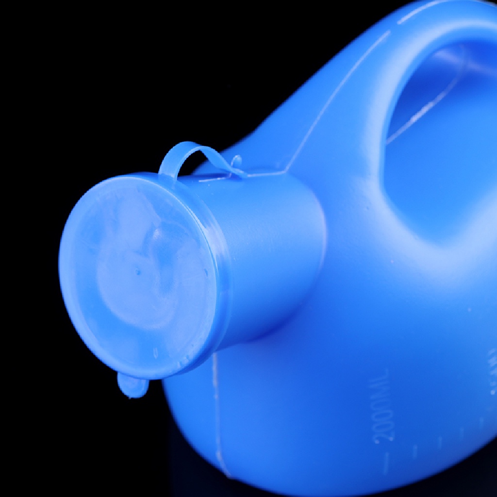 sunshine   2000ml Portable Urinal Pee Bottle with Pipe Hospital Male Potty Outdoor Camping   PH