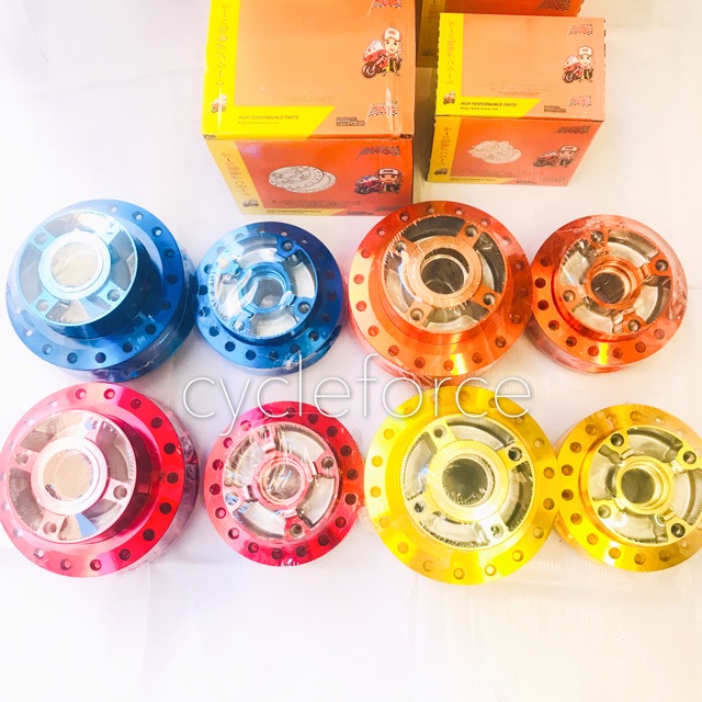 hub xrm125 trinity front and rear all disc brake with color Shopee