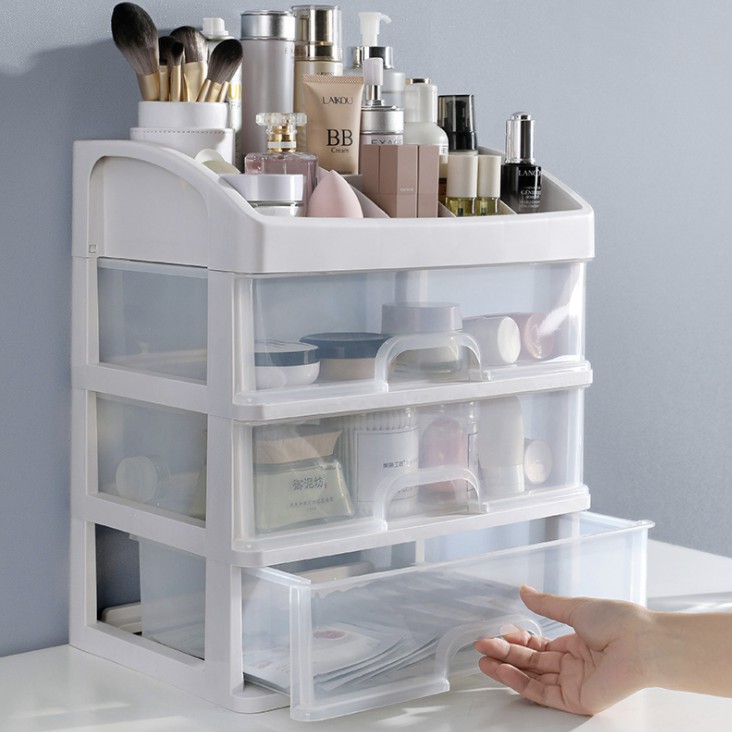 Makeup Organizer with 3 Tier Layer up Organizer | Philippines