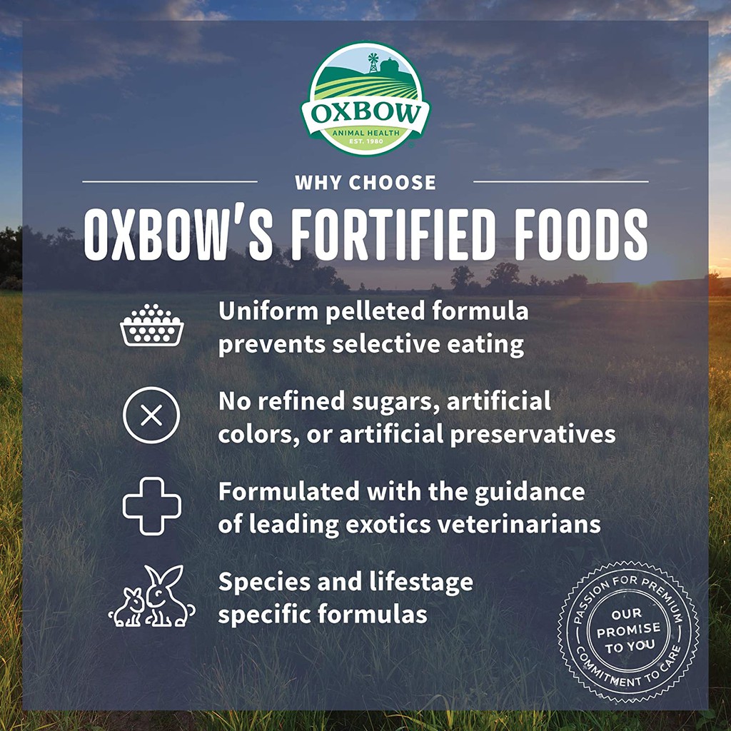 【Ready Stock】(4lb/5lb) Oxbow Rabbit Pellet Food | Essentials & Garden Select