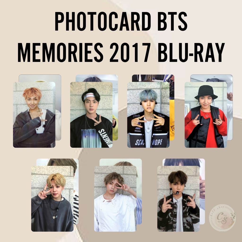 ランダムトレカはジンですBTS MEMORIES OF 2017 Blu-ray（C8651）