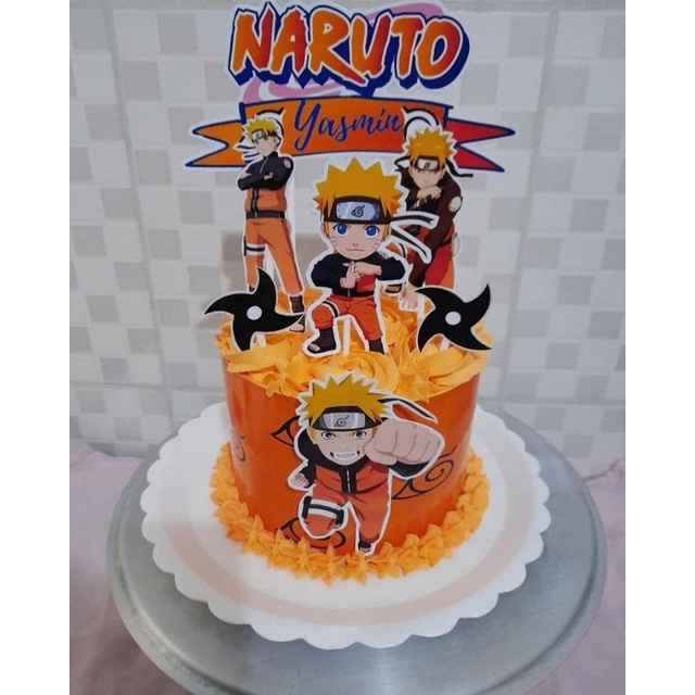 NARUTO Printable Topper / Cake &amp; Cupcakes / CUSTOMIZED / WATERPROOF ...