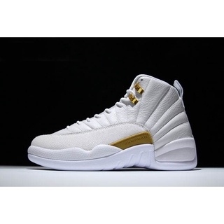 all white jordan 12 ovo