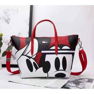 lacoste bag mickey mouse