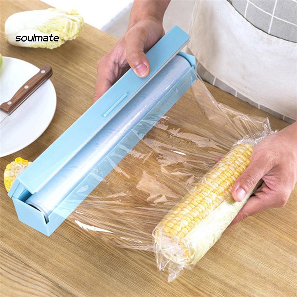 stainless steel food wrap dispenser