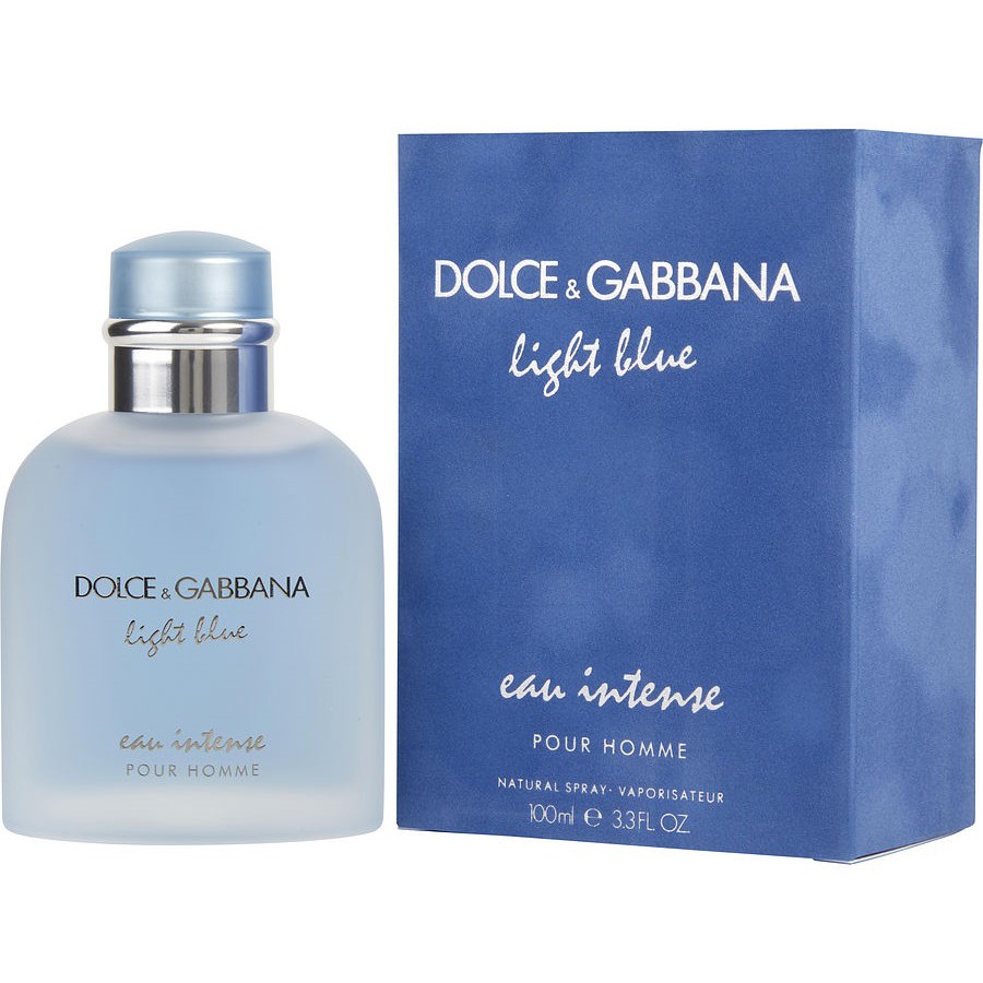 Dolce & Gabbana Light Blue Eau Intense for Men, 100ml or 200ml EDP ...