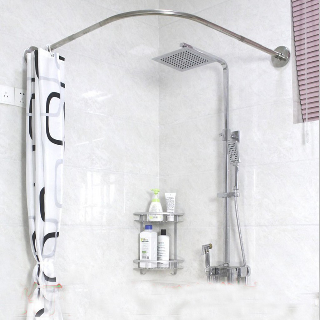 Штанга для ванны Adjustable Curved Shower Rod 36