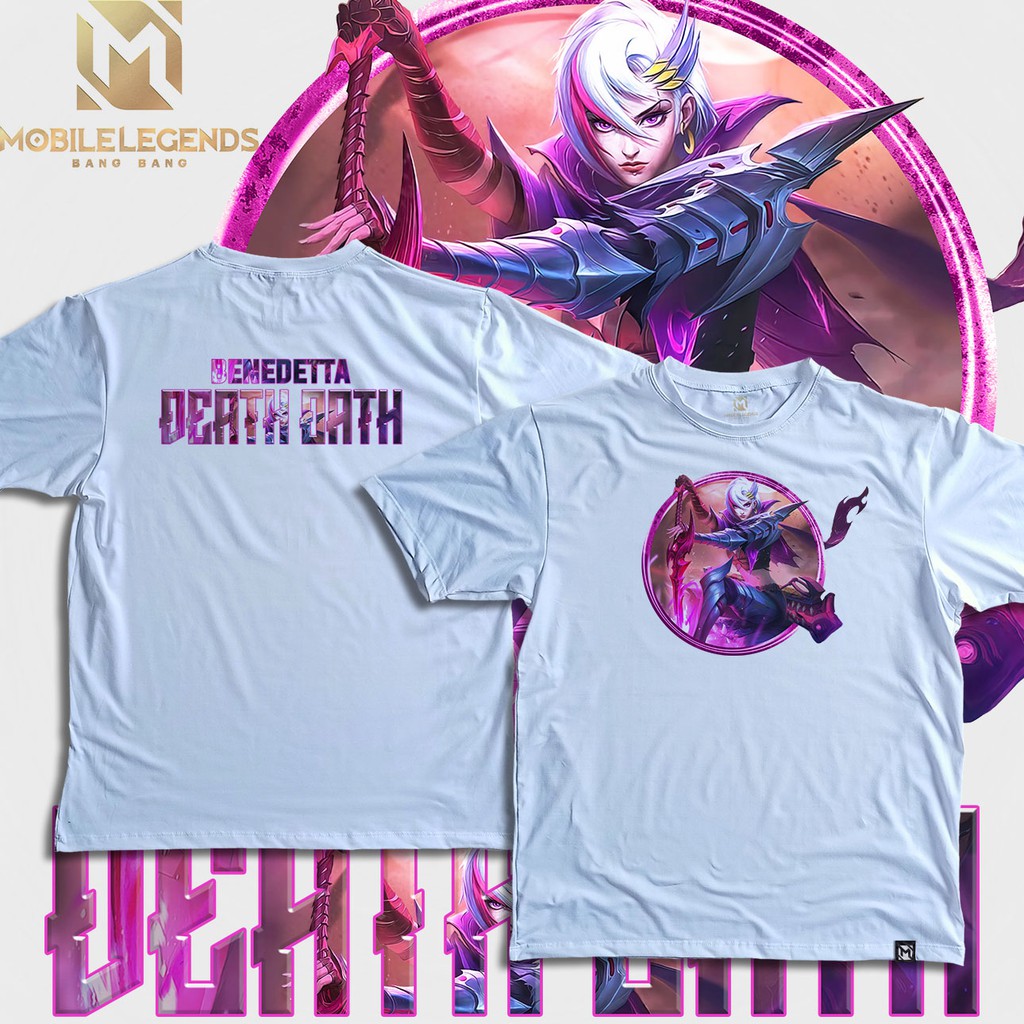 Benedetta Death Oath T-shirt, MLBB, Mobile Legends Bang Bang, ML tees