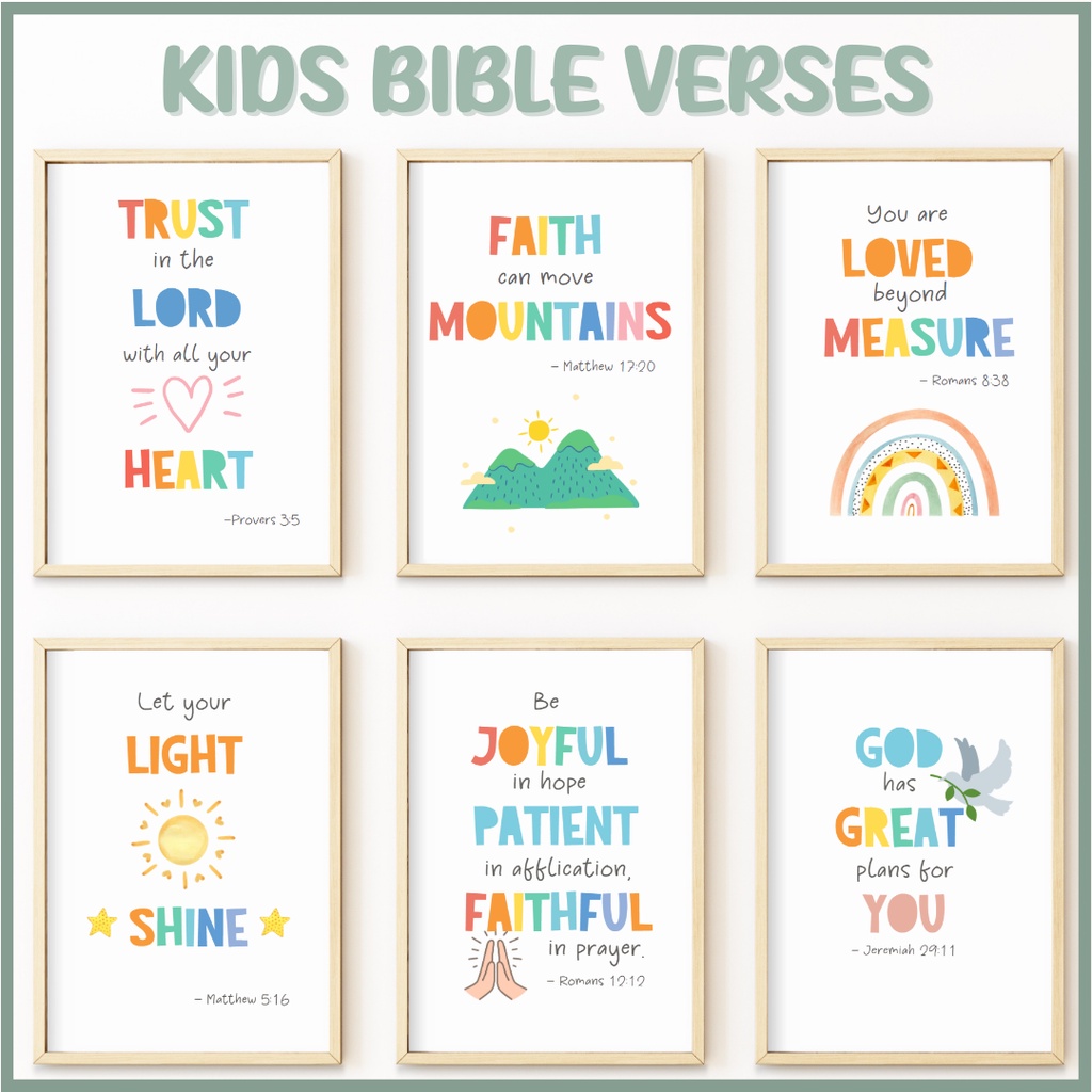 Bible Verse For Nursery Wall