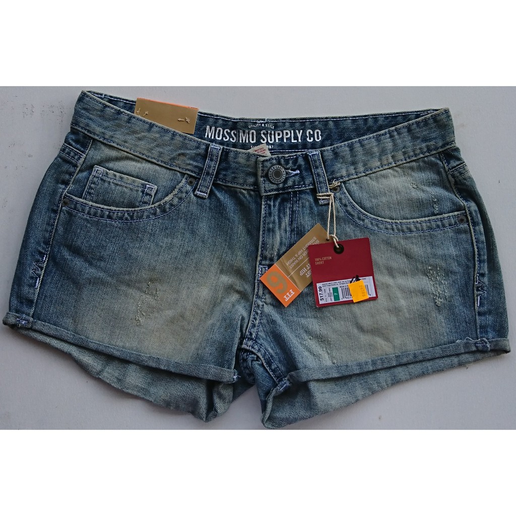 mossimo jean shorts womens