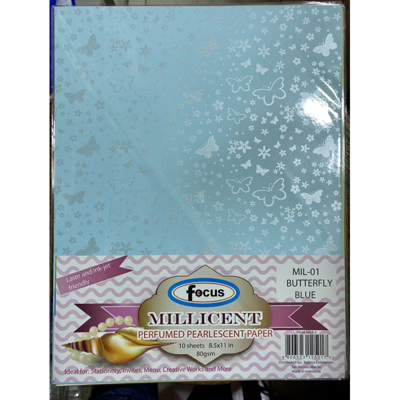Scented Paper 10 sheets 80 Gsm Millicent Shopee Philippines