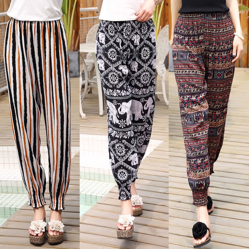 high rise harem pants