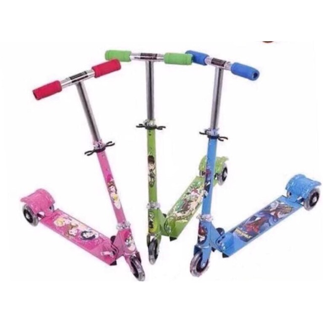 scooters for kids with lights