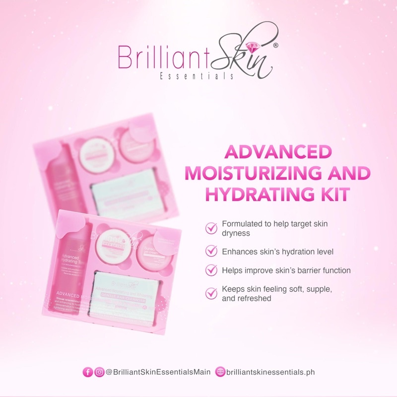 Brilliant Skin Advanced Moisturize set 絶対一番安い コスメ・香水