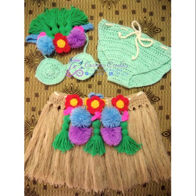 baby hawaiian costume