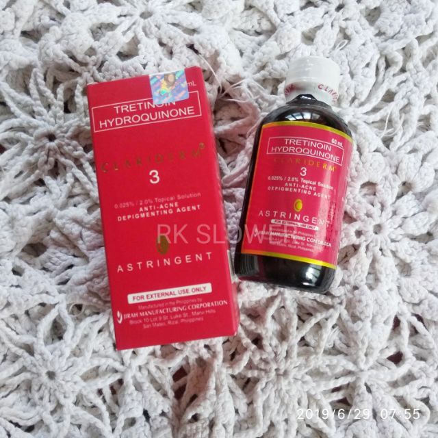 hydroquinone toner