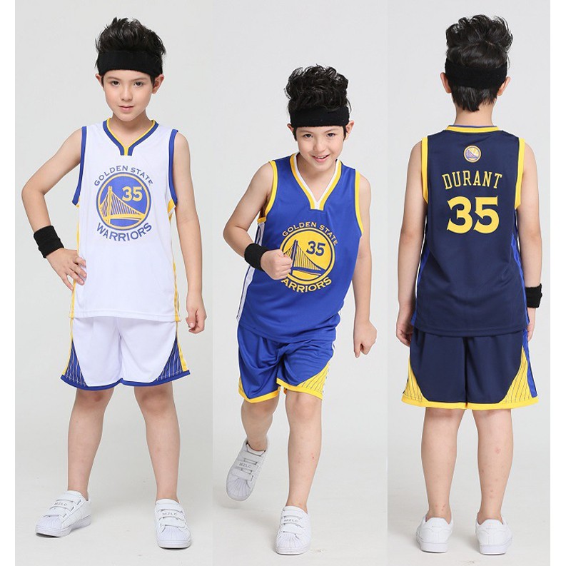 kevin durant kids warriors jersey