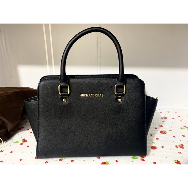 mk bags black