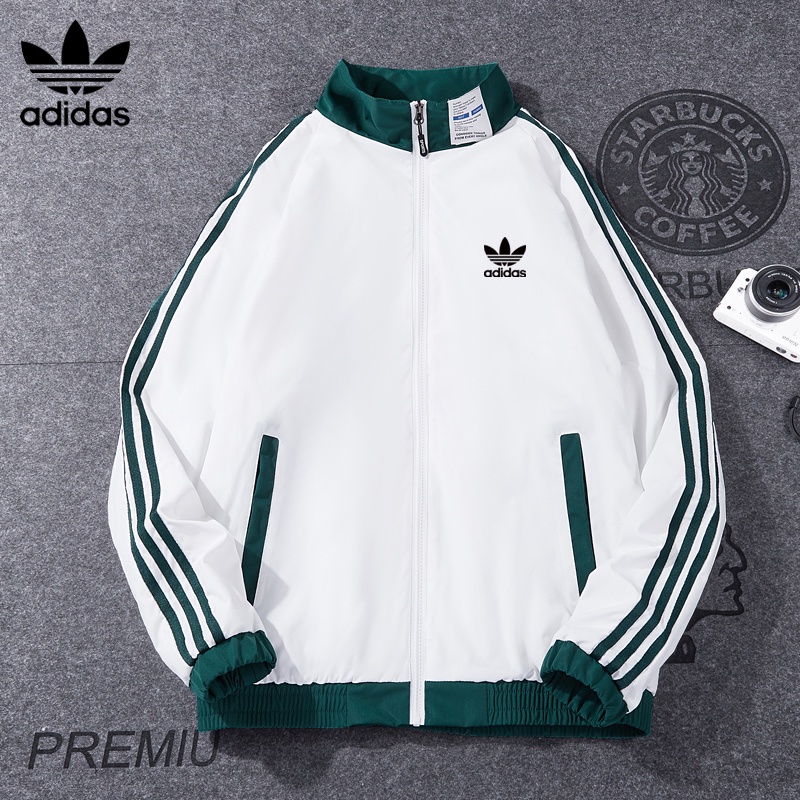 green and white adidas outfit