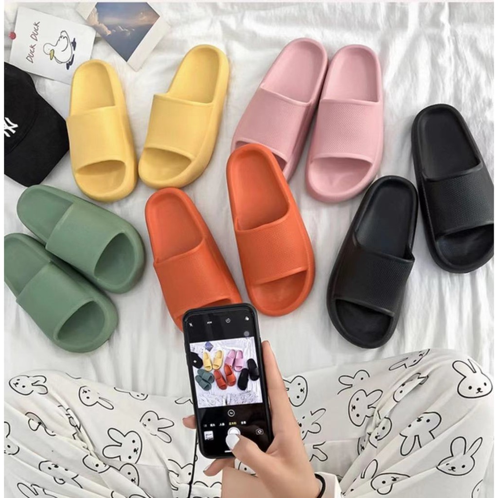 [6eleven]Yeezy Slides for Men and Women Summer Home Bath Slippers ...