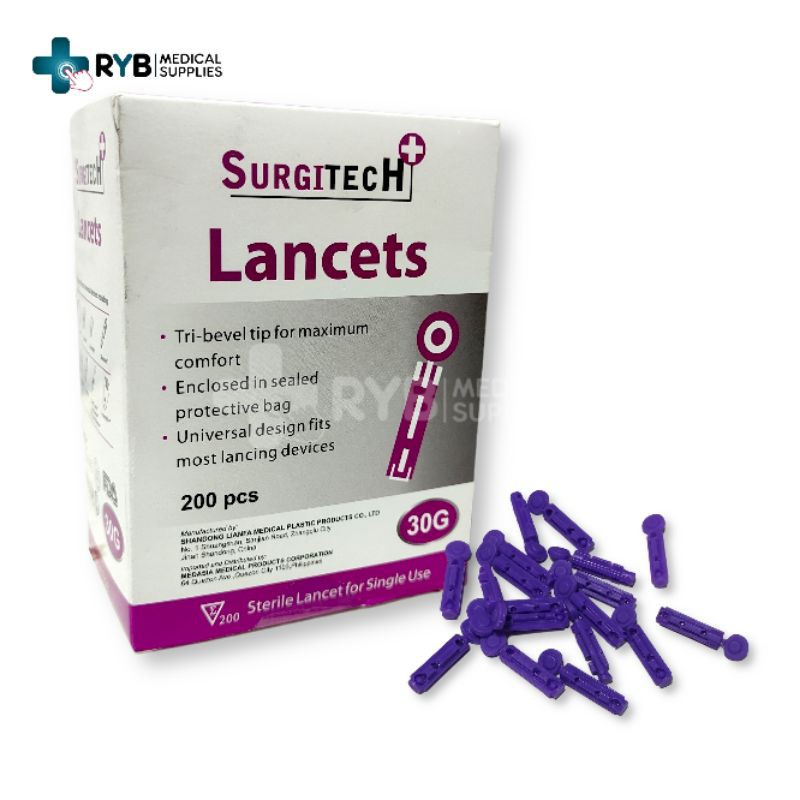 Sterile Lancets Blood Lancet ( For single use only ) Shopee Philippines