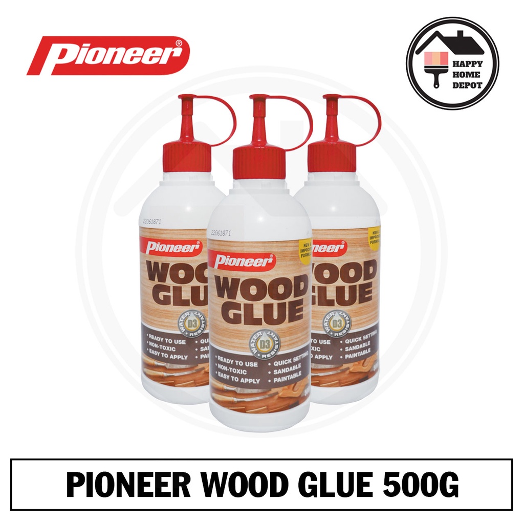 PIONEER WOOD GLUE 500G Shopee Philippines