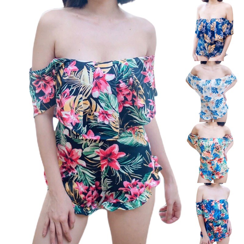 [IC] HazeShop ~ Dahlia Off Shoulder Two Piece Swimsuit Summer Bikini ...