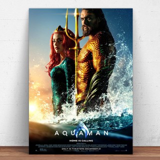Aquaman 18 Metal Tin Sign Movie Poster Home Decor Wall Decor Wall Art Poster Shopee Philippines