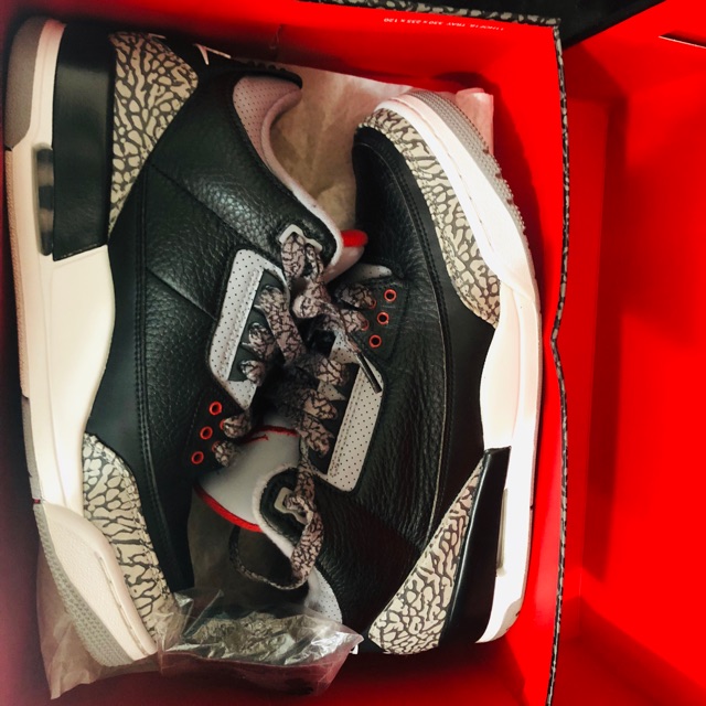 jordan 3 black cement backpack