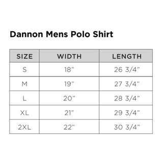 Dannon Men's Polo (MP1) | Shopee Philippines