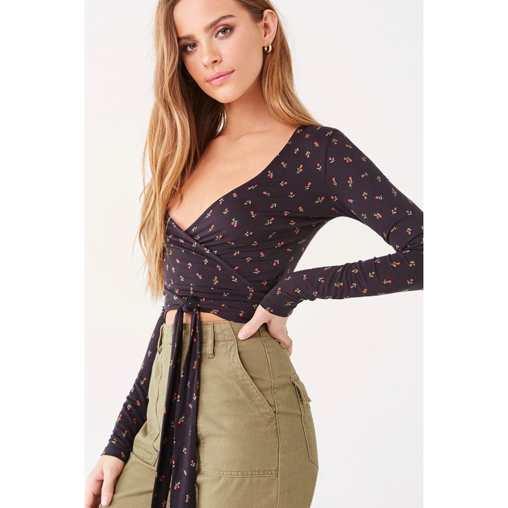 forever 21 wrap top