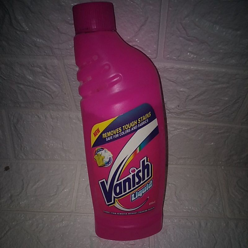 Sale!! Vanish Liquid Fabric Stain Remover Without Chlorine Bleach 500ml
