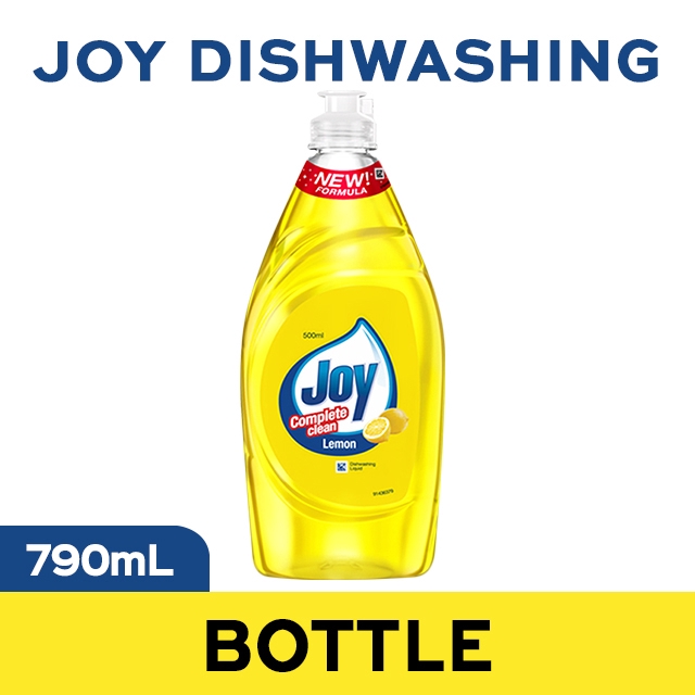 Joy Dishwashing Liquid Complete Clean Lemon Bottle 790ml Shopee Philippines