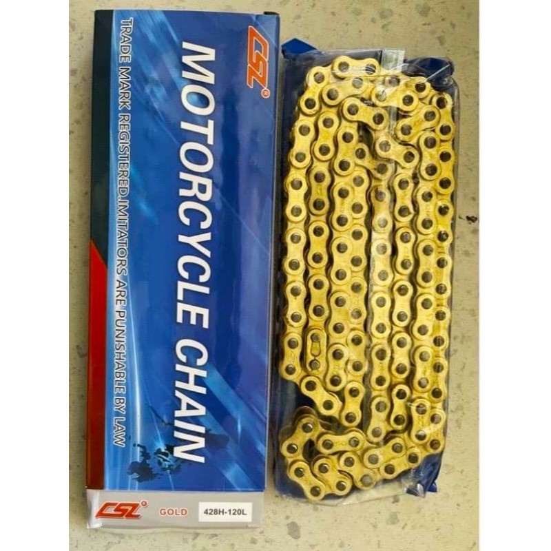 120L Motorcycle Chain High Quality | Shopee Philippines