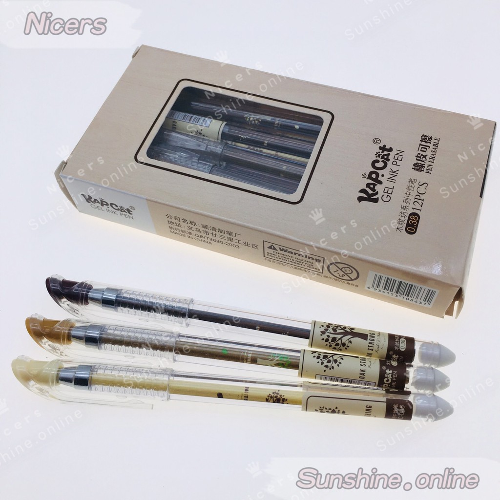 KC045 erasable gel pen 12pcs Shopee Philippines
