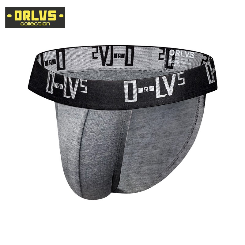 [ORLVS]Men Underwear Sexy Men Briefs Cotton U Convex Breathable Soft ...