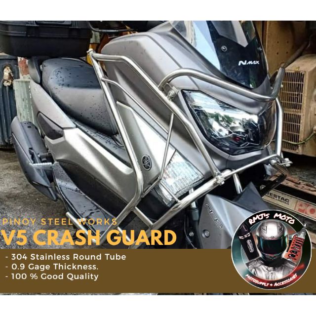 Crash Guard Stainless For Nmax V1 Shopee Philippines
