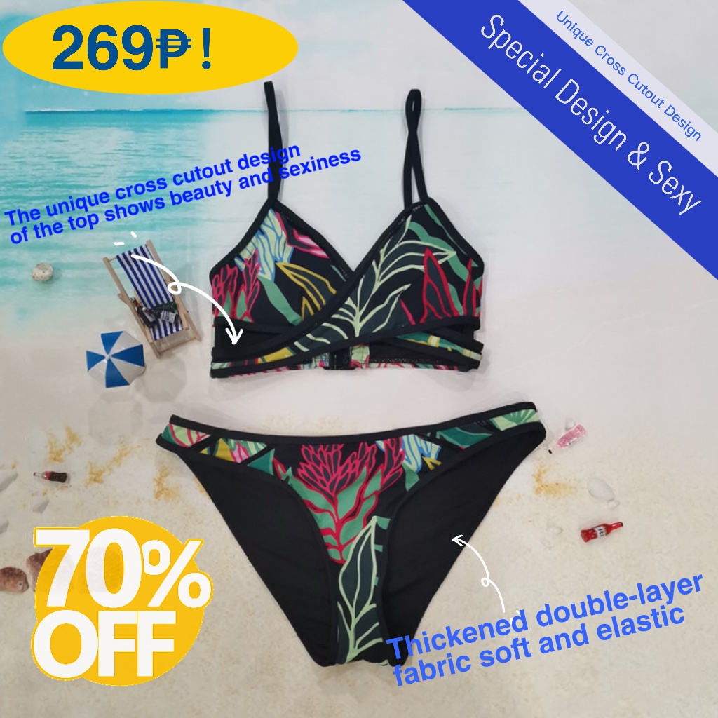 Women Swimsuit Sets Swimwear Lady Bikini Swimming Two Piece Swimsuit