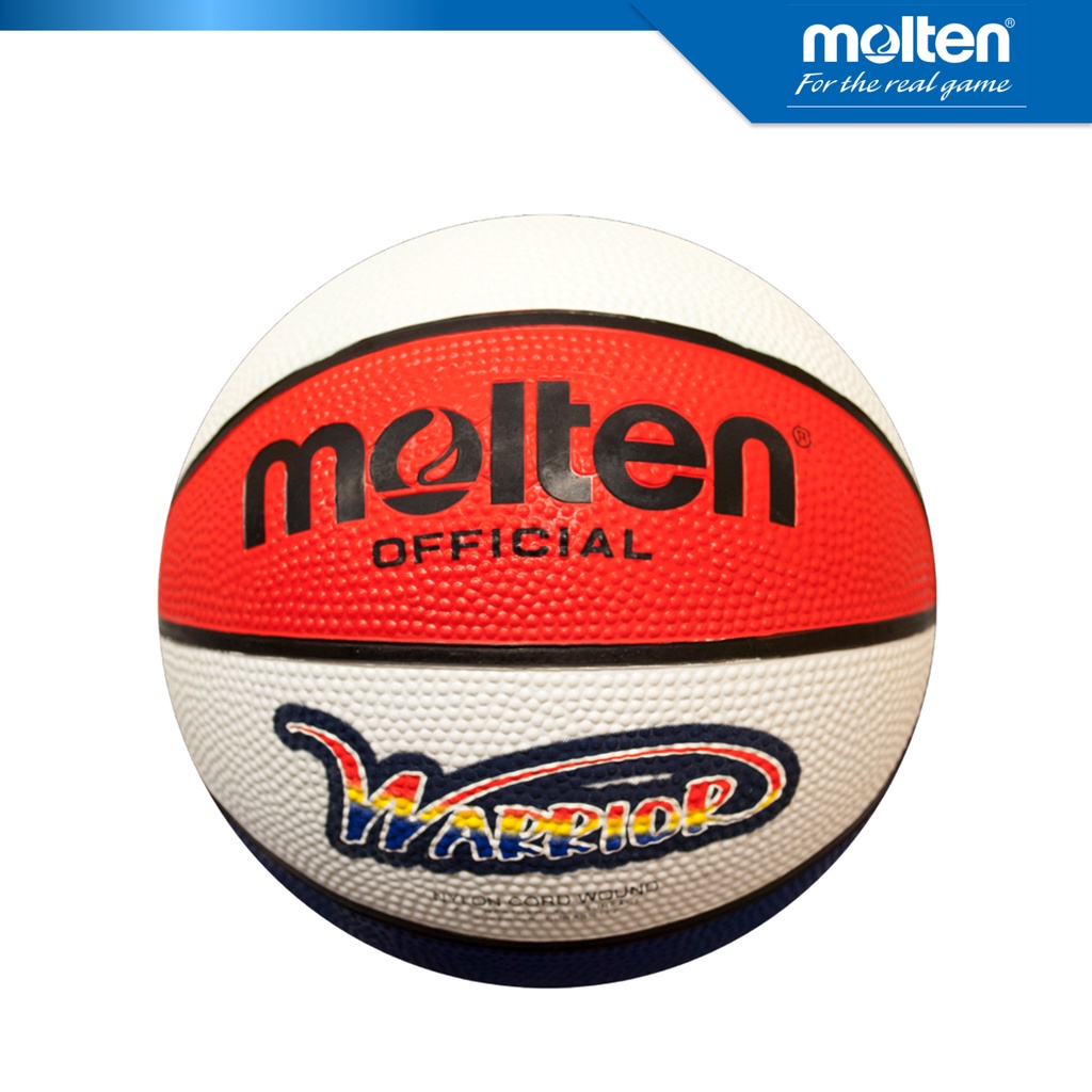 Molten BC3R Warrior6 Mini Basketball Size 3 with Rubber Cover and 8