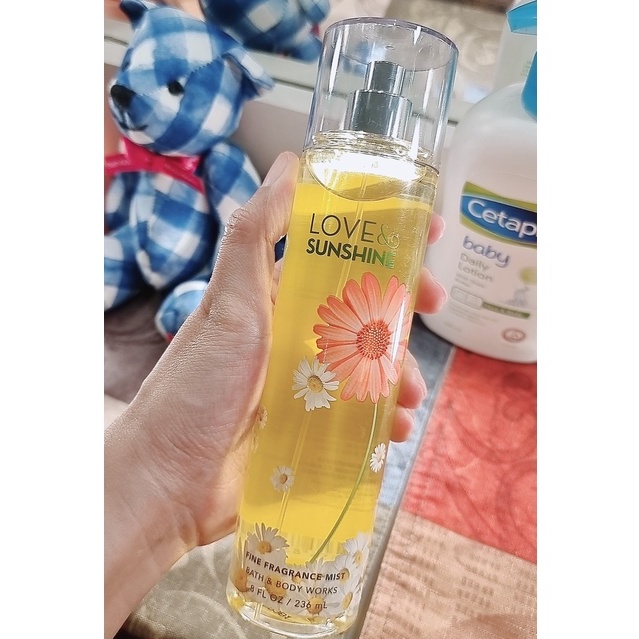 Bath & Body Works : LOVE & SUNSHINE Fine Fragrance Mist | Shopee ...