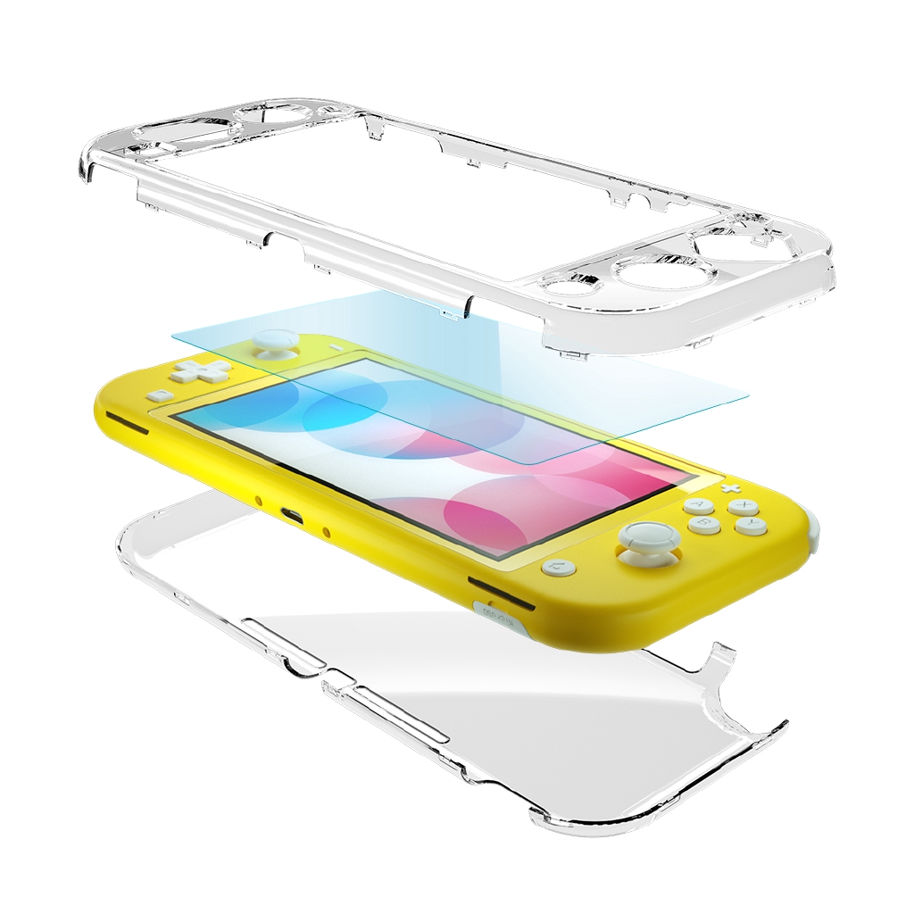 switch lite clear shell