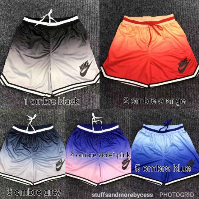 nike ombre shorts