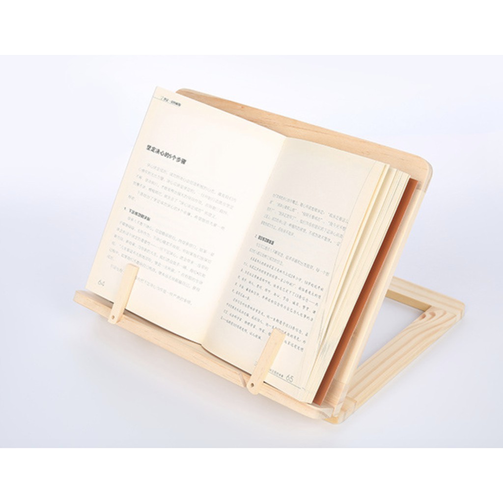 Wooden Easel Book Stand Recipe Holder Reading Frame Shopee Philippines