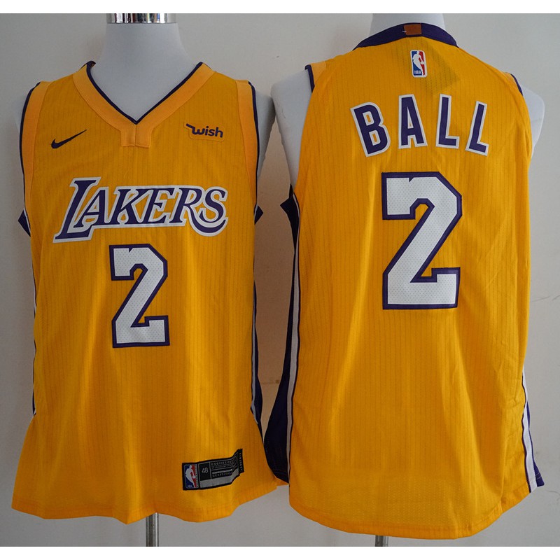 la lakers lonzo ball jersey