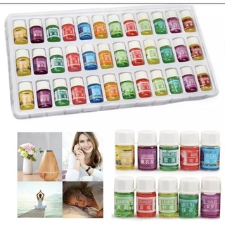 36 pcs of Aroma Scent Oil for Air Revitalizer, Humidifier, Oil Burner, Electric Diffuser 3ml.